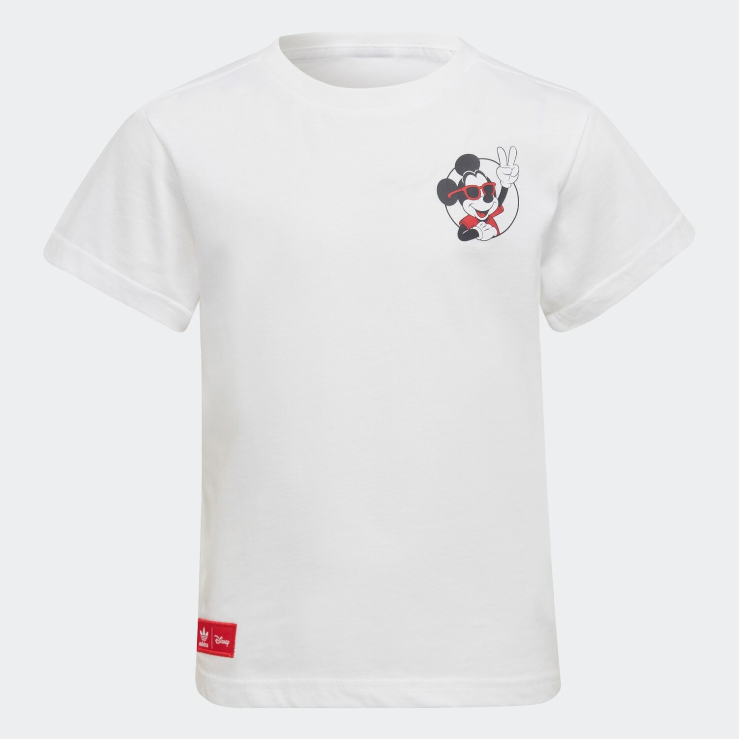 

Футболка Adidas Disney Mickey and Friends Originals, белый/красный/черный