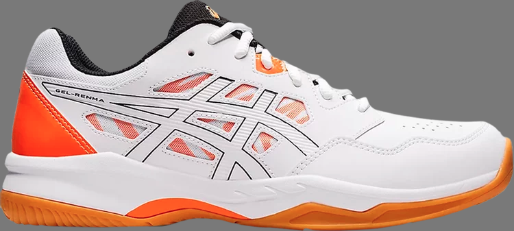 Кроссовки gel renma 'white shocking orange' Asics, белый - фото