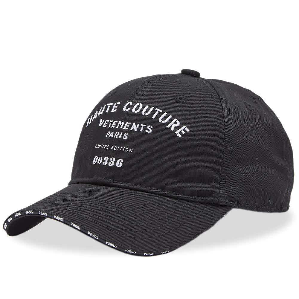 

Кепка ETEMENTS Couture Vetements