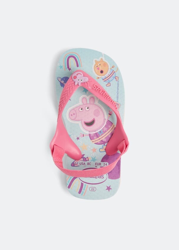 

Шлепанцы HAVAIANAS Peppa Pig flip flops, розовый