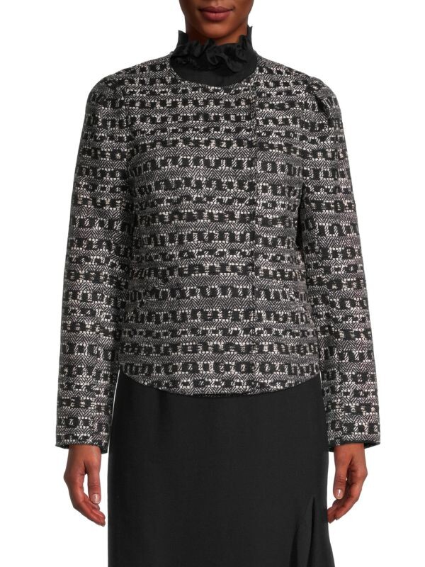 

Андреа жакет без воротника Kobi Halperin Black multicolor