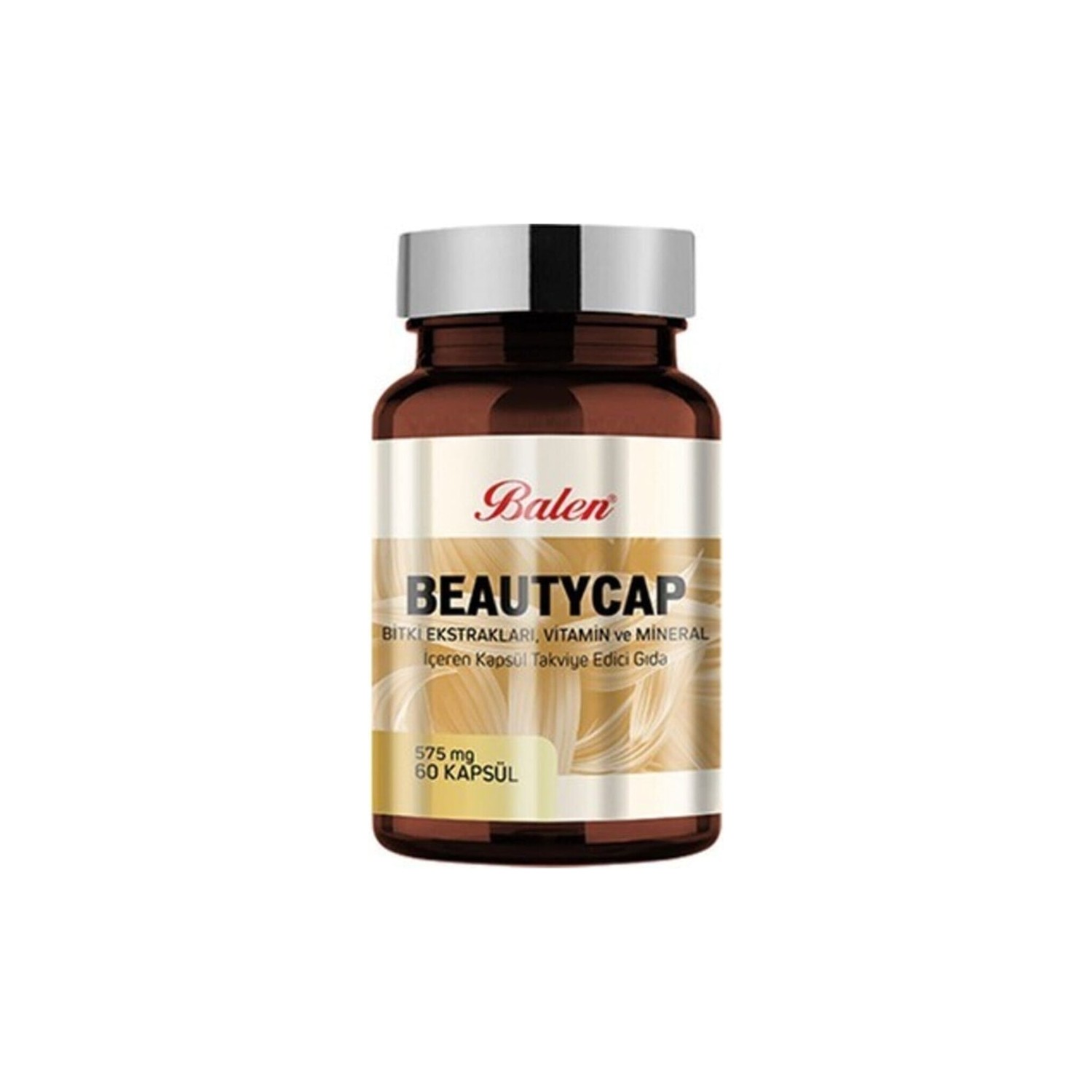 Пищевая добавка Balen Beautycap с растительными экстрактами витаминами и минералами 575 мг, 60 капсул