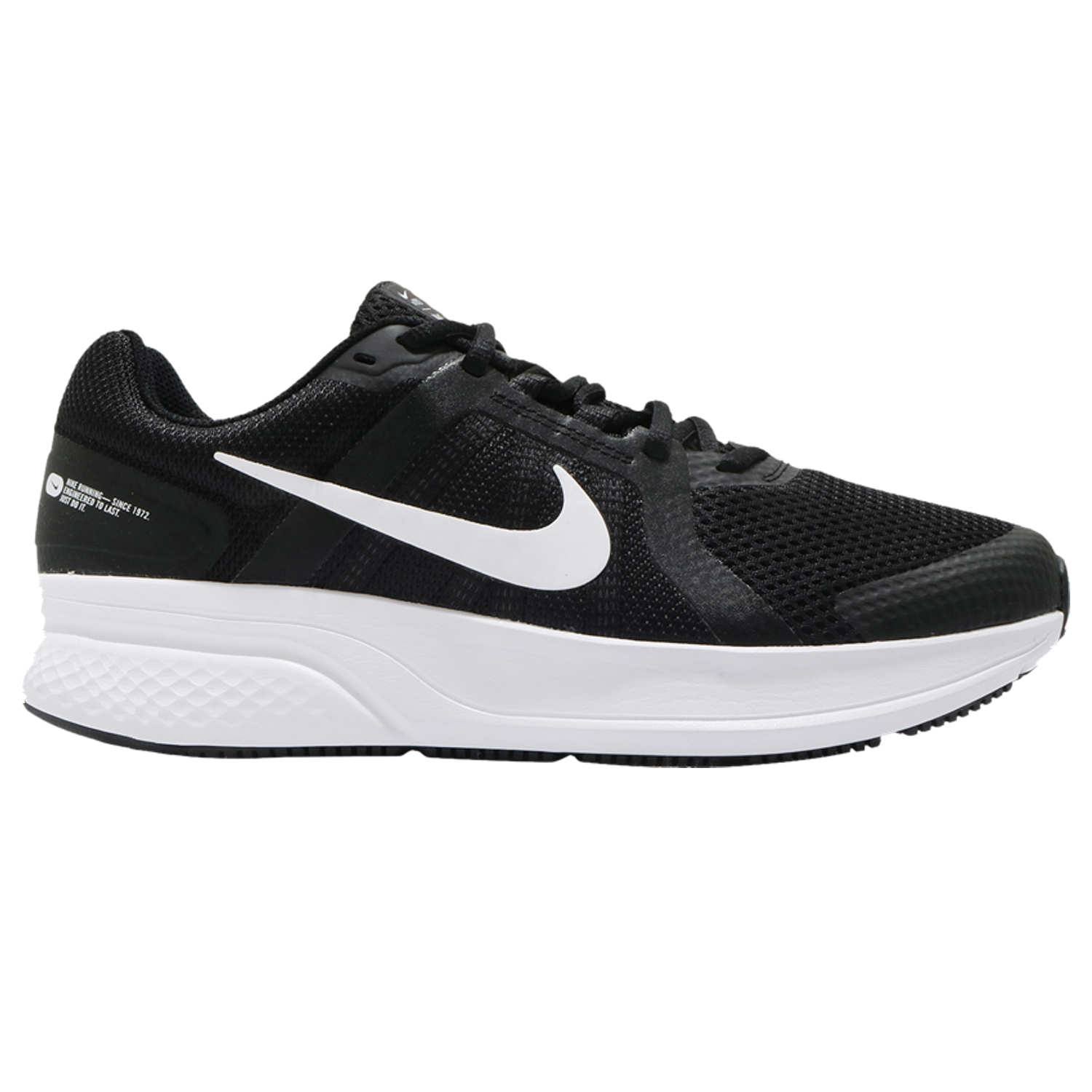 Кроссовки Nike Run Swift 2 'Black White', Черный кроссовки adidas swift run 22 i black white черный