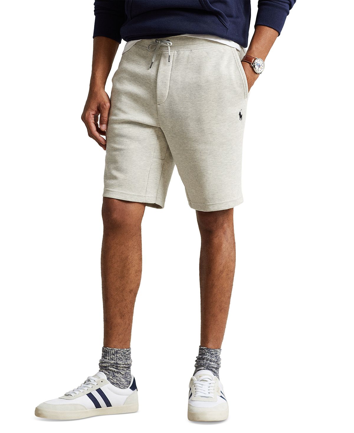 Мужские шорты двойной вязки Polo Ralph Lauren, мульти брюки polo ralph lauren kids reversible cotton interlock pants