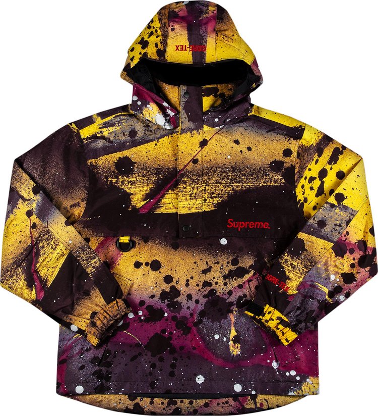 Анорак Supreme GORE-TEX Anorak 'Rammellzee Yellow', желтый - фото