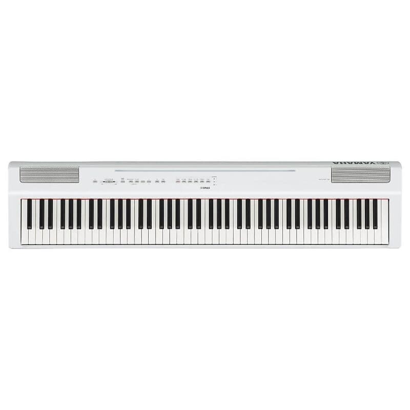 

Цифровое пианино Yamaha P-125a со взвешенным механизмом GHS, белый