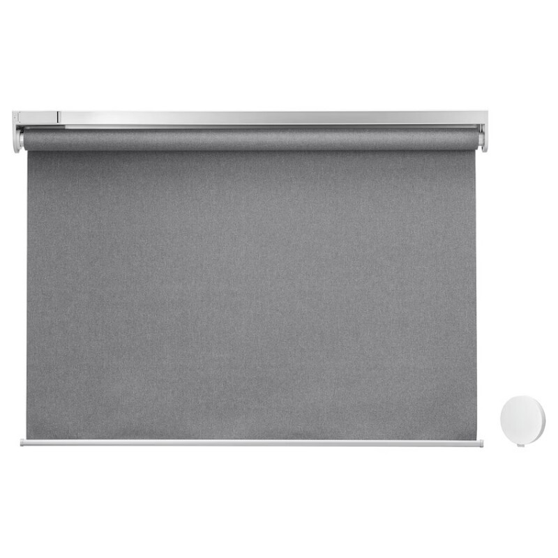

Рулонная штора, блокирующая свет 80x195 см Ikea Fyrtur, серый