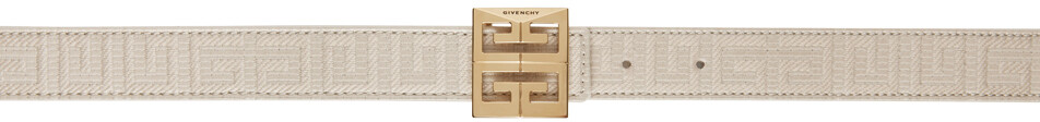 

Бежевый двусторонний ремень 4G Givenchy