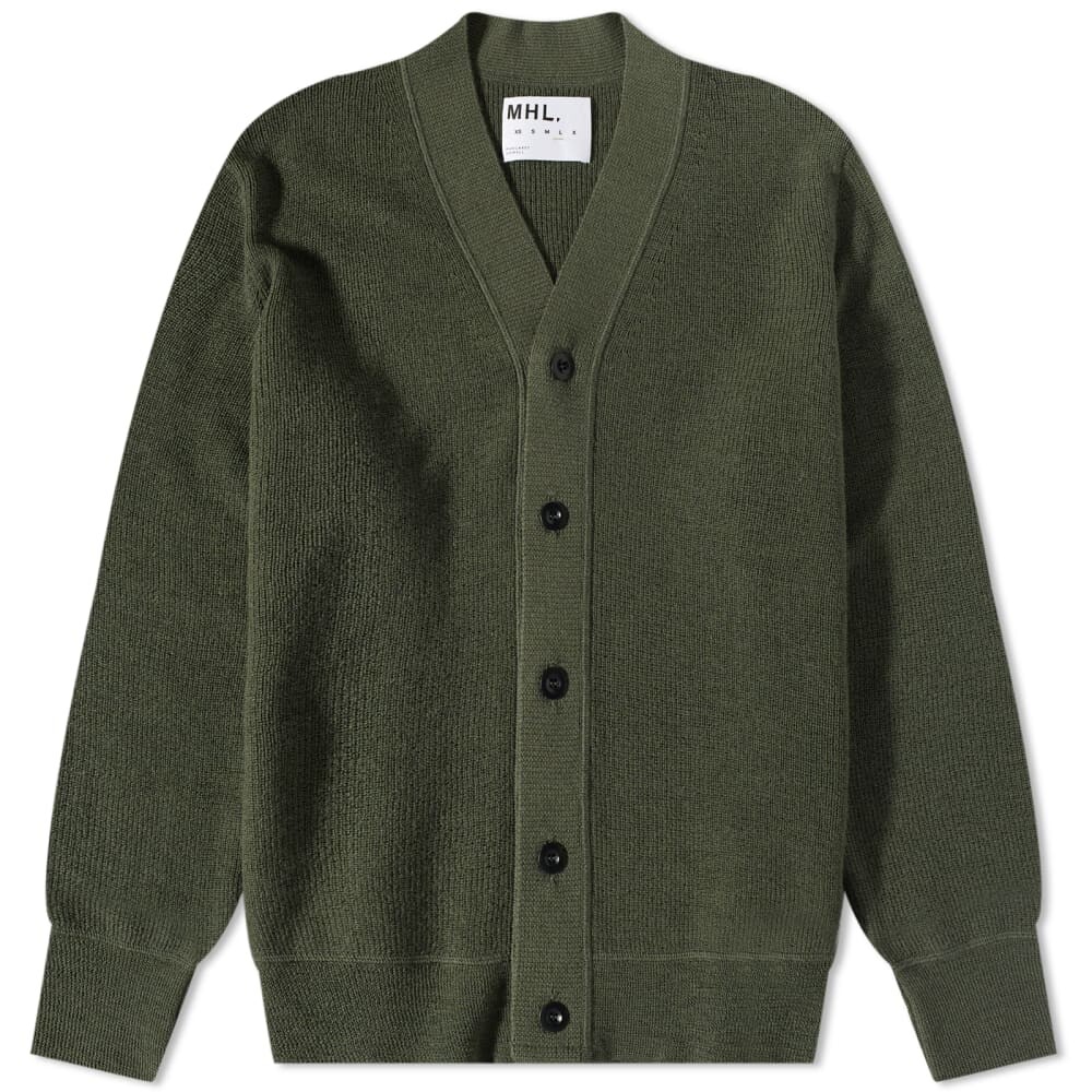 

Джемпер MHL by Margaret Howell Flatlock Cardigan, Серый