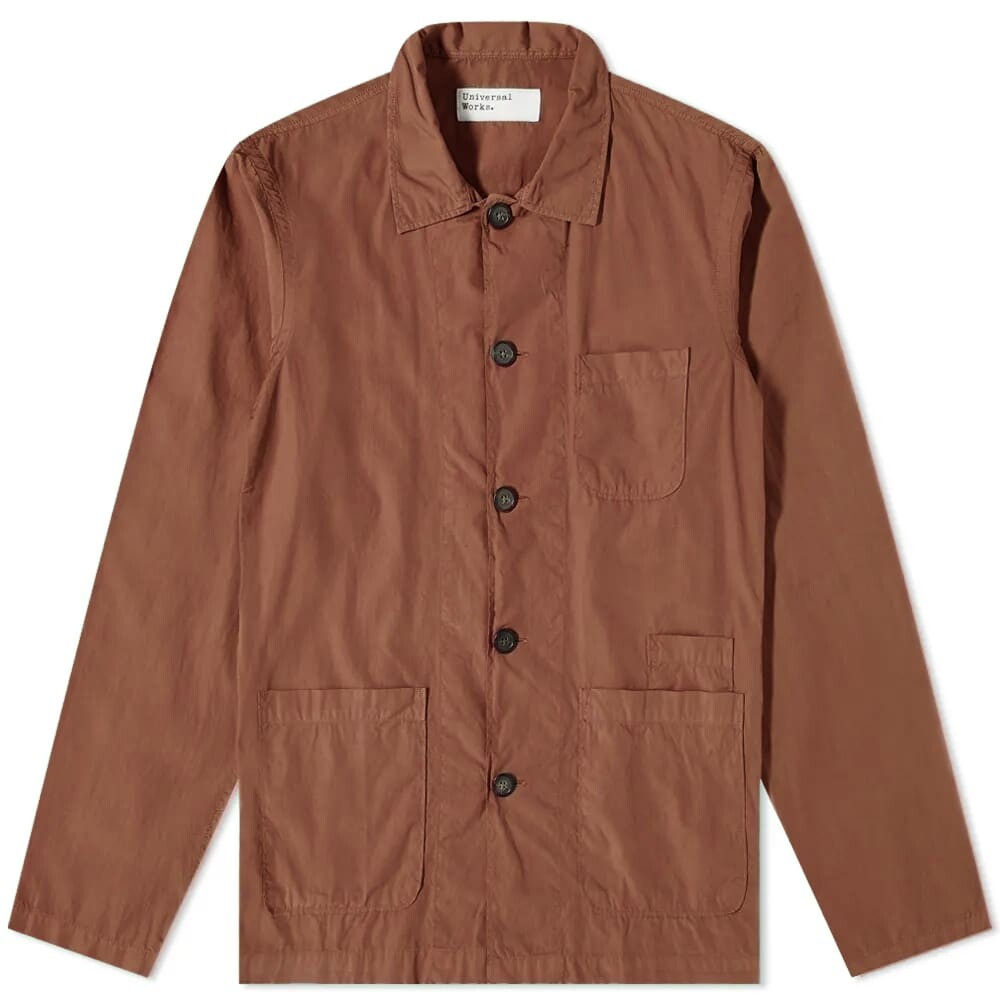 

Верхняя рубашка Fine Poplin Bakers Universal Works, Коричневый