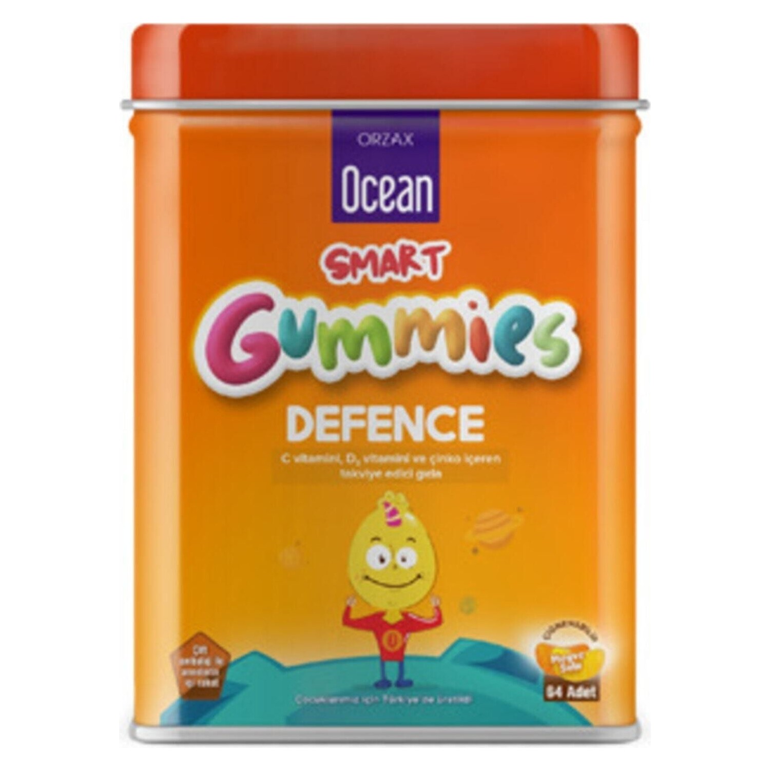Мультивитаминная добавка Ocean Smart Gummies Defense мультивитаминная добавка ocean smart gummies 2 упаковки по 64 таблетки