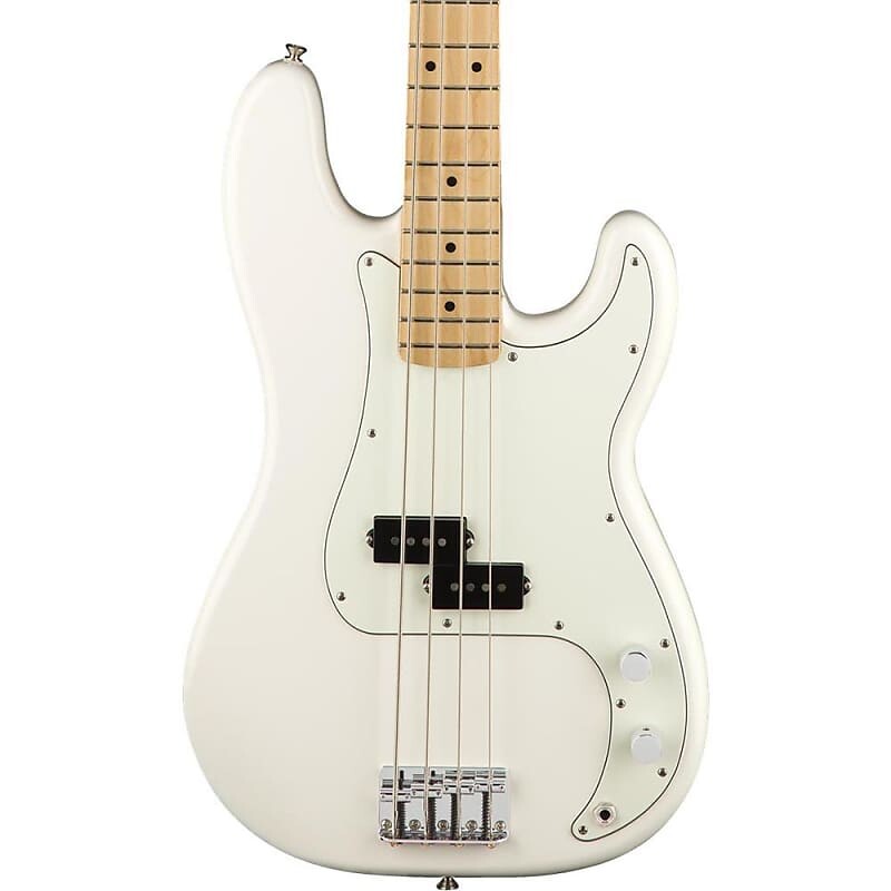 

Бас-гитара Fender Player Series Precision Bass — кленовый гриф — полярно-белый