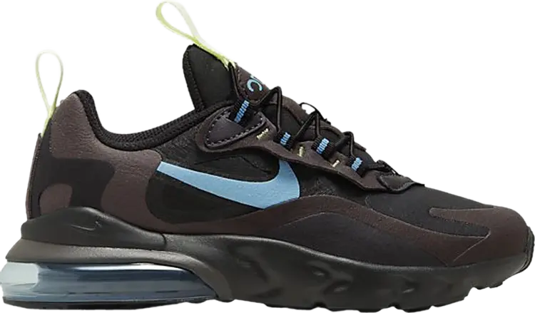 

Кроссовки Nike Air Max 270 React PS 'Black Cerulean', черный