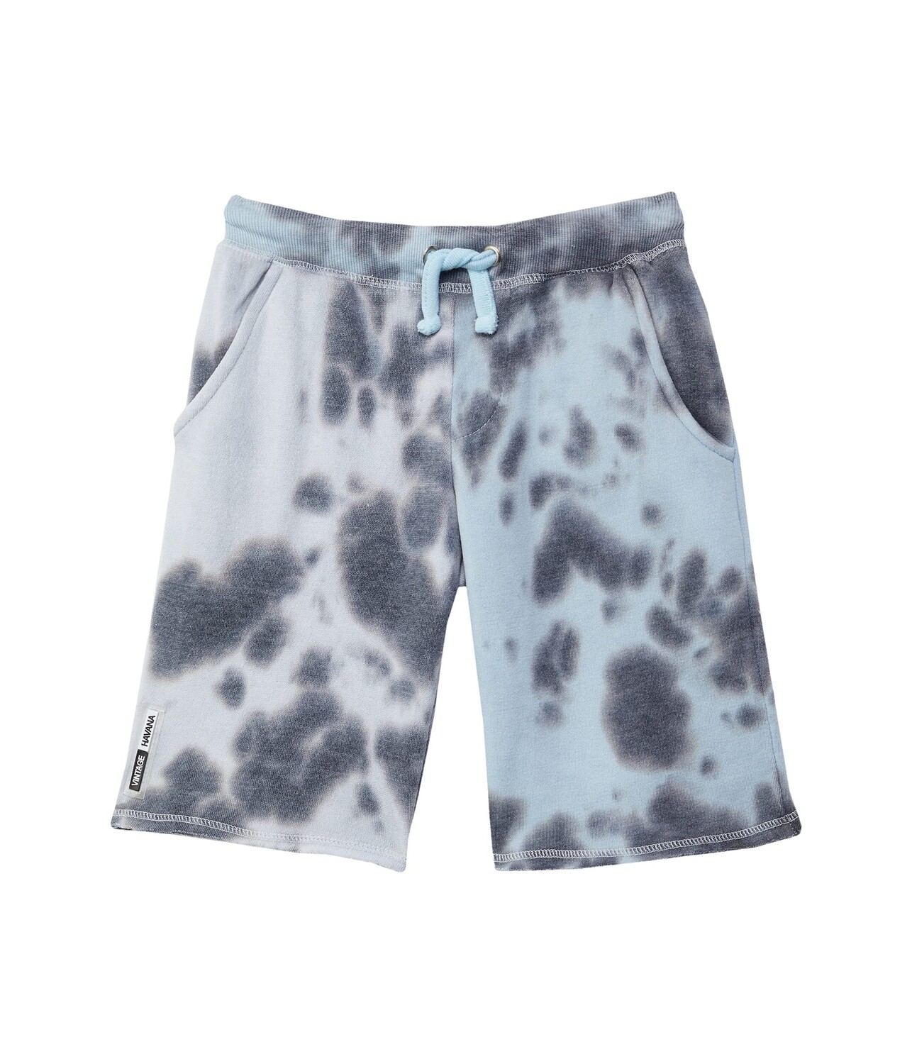 

Шорты Vintage Havana Kids, Tie-Dye Color-Block Fleece Shorts