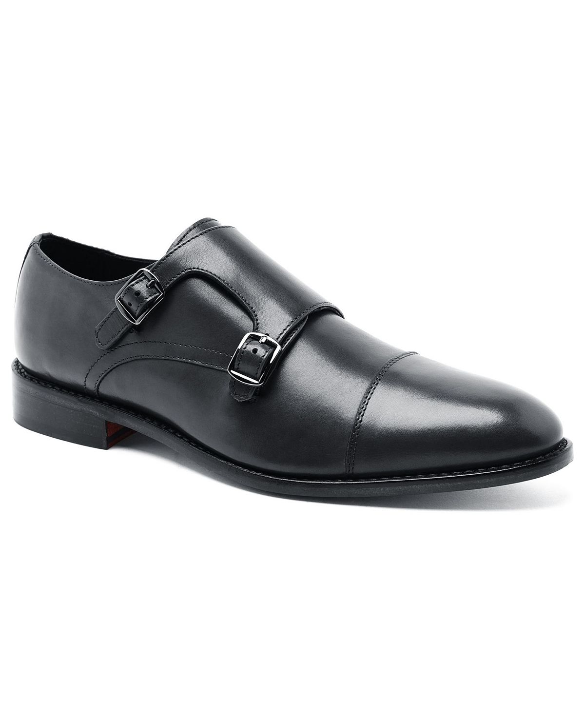 Мужские модельные туфли без шнуровки roosevelt ii double monk Anthony Veer, черный