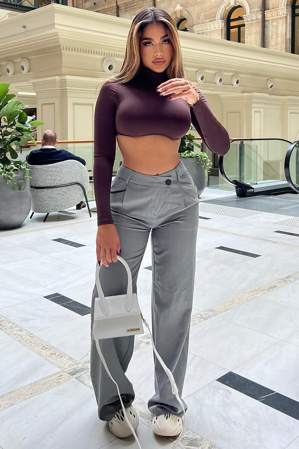 

Брюки Fashion Nova 60972NK, серый