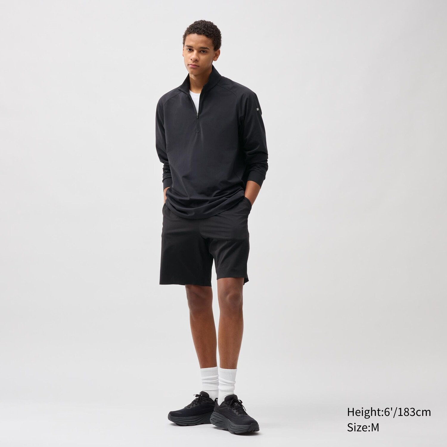 

Ультраэластичные шорты DRY UNIQLO, черный