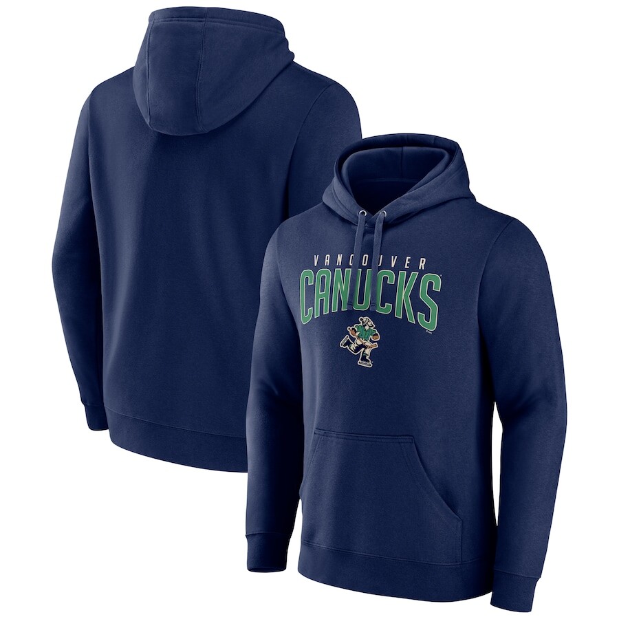 

Пуловер с капюшоном Fanatics Branded Vancouver Canucks, нави