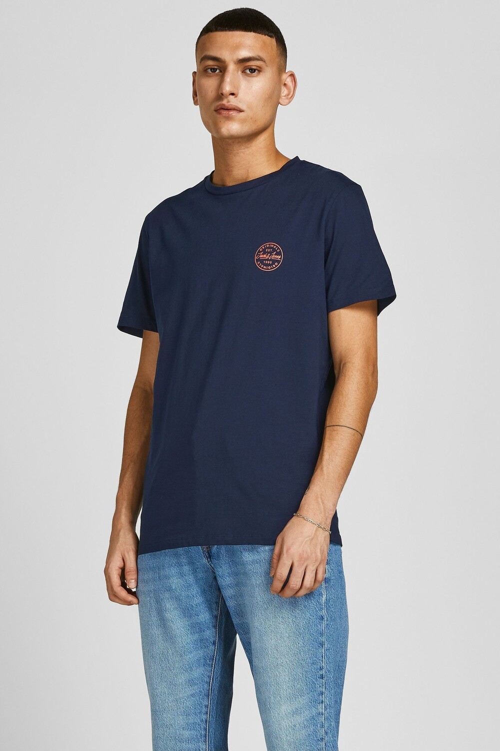 

Футболка Джек и Джонс JACK & JONES, синий
