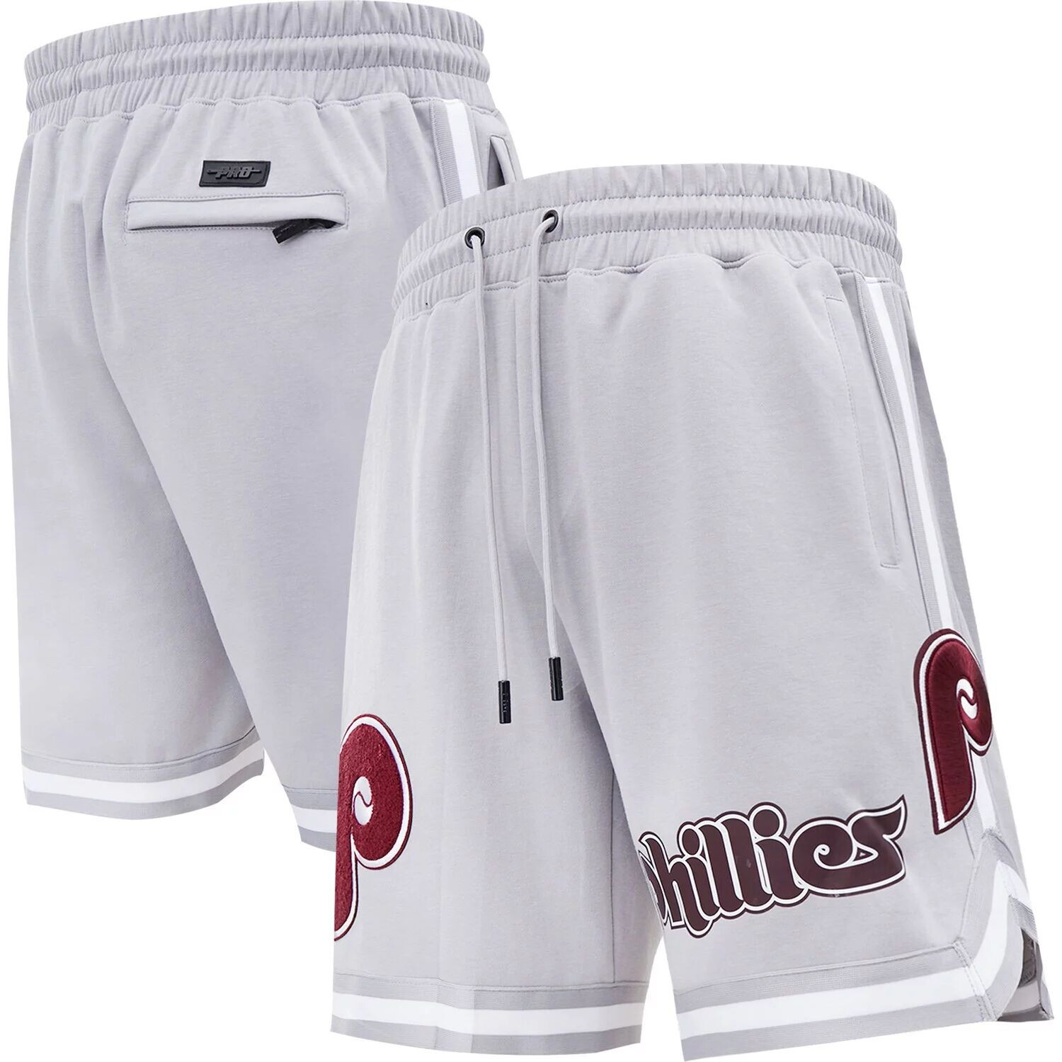 

Мужские шорты Pro Standard серого цвета Philadelphia Phillies Team