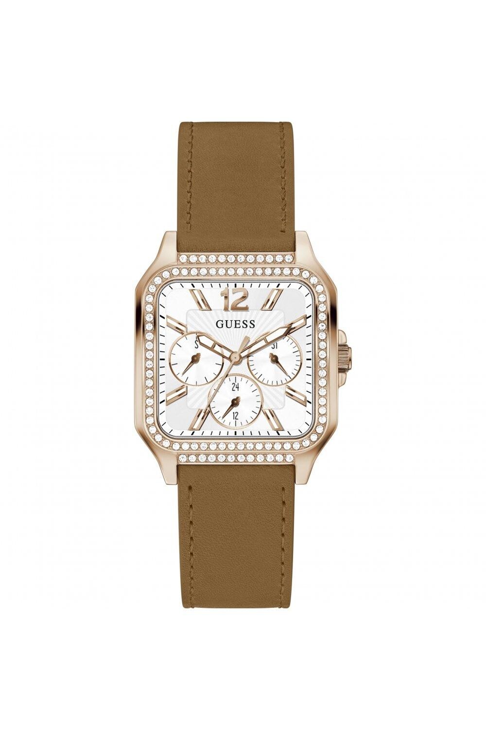 

Модные аналоговые кварцевые часы из нержавеющей стали Deco - Gw0309L3 Guess, белый
