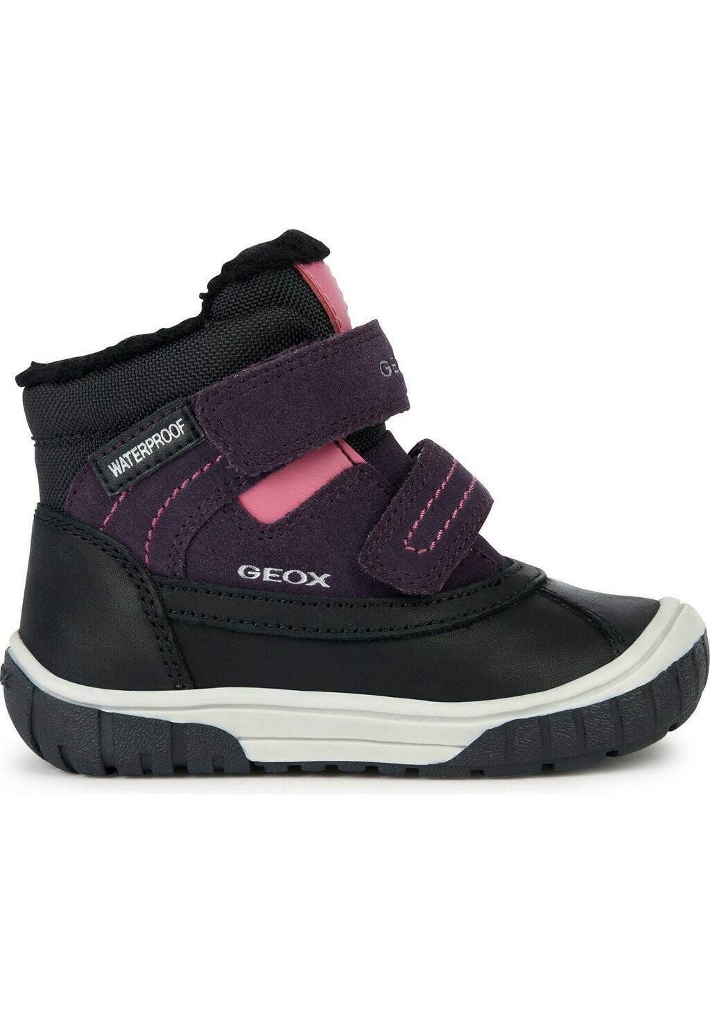 

Туфли для первых шагов B Omar Wpf Geox, цвет black violet