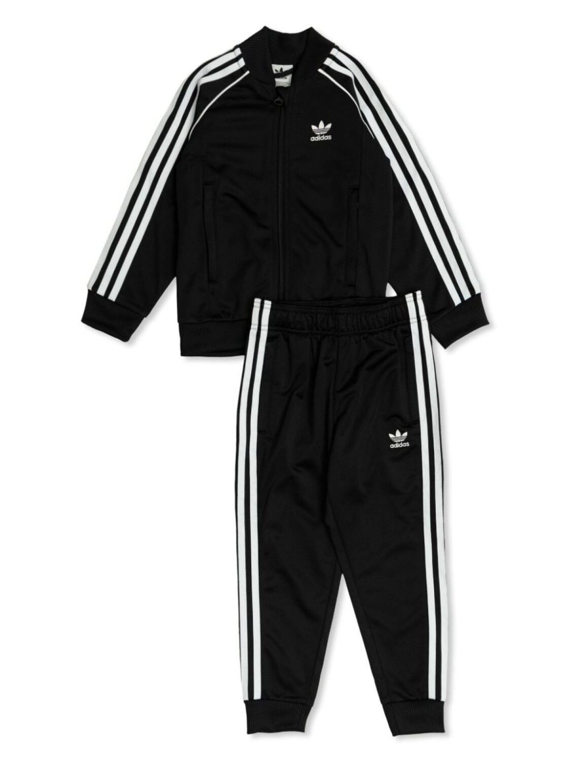 

Детский спортивный костюм с вышитым логотипом adidas Adidas Kids, черный