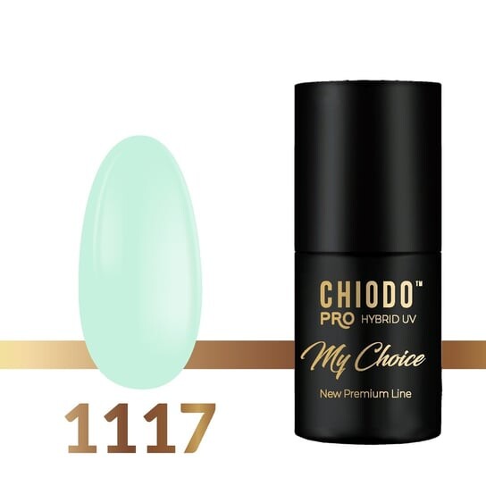 

Гибридный лак для ногтей, 1117 Mohito, 7 мл ChiodoPRO, My Choice, CHIODO PRO