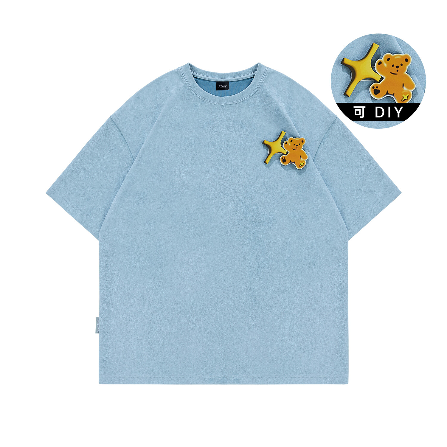 

Футболка унисекс Bjhg, цвет Sandy with Badge Velcro