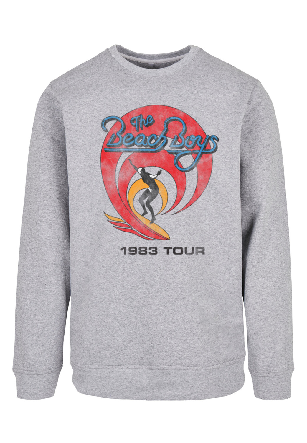 

Пуловер F4NT4STIC Sweatshirt The Beach Boys Band Surfer '83 Vintage, цвет grau meliert