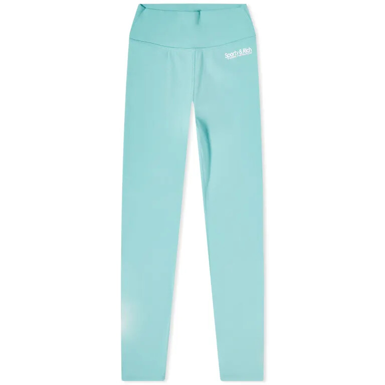 

Леггинсы Sporty & Rich Club High Waisted, бирюзовый, Зеленый