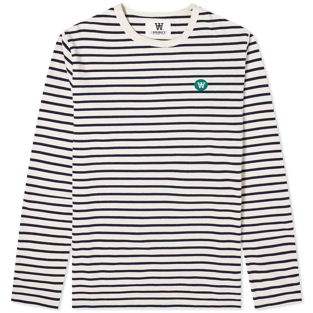 

Футболка Wood Wood Long Sleeve Mel Tee, Черный