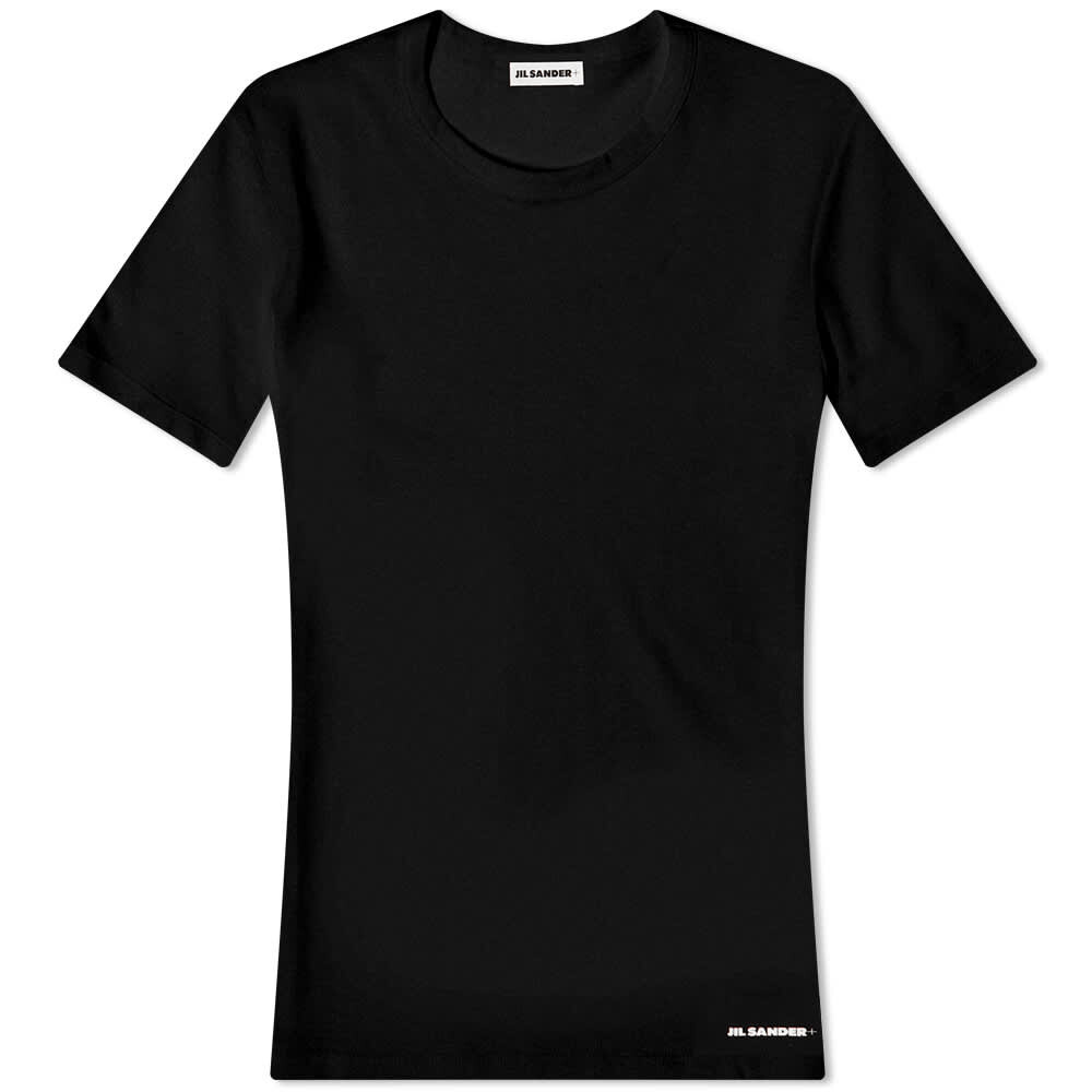 

Футболка Jil Sander Plus Short Sleeve Logo Tee, Черный