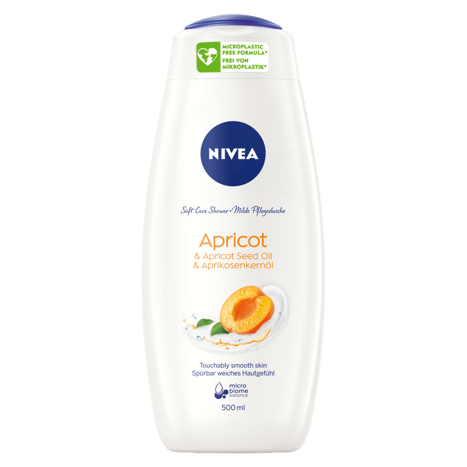 Nivea Apricot & Apricot Seed Oil ухаживающий гель для душа, 500 мл - фото