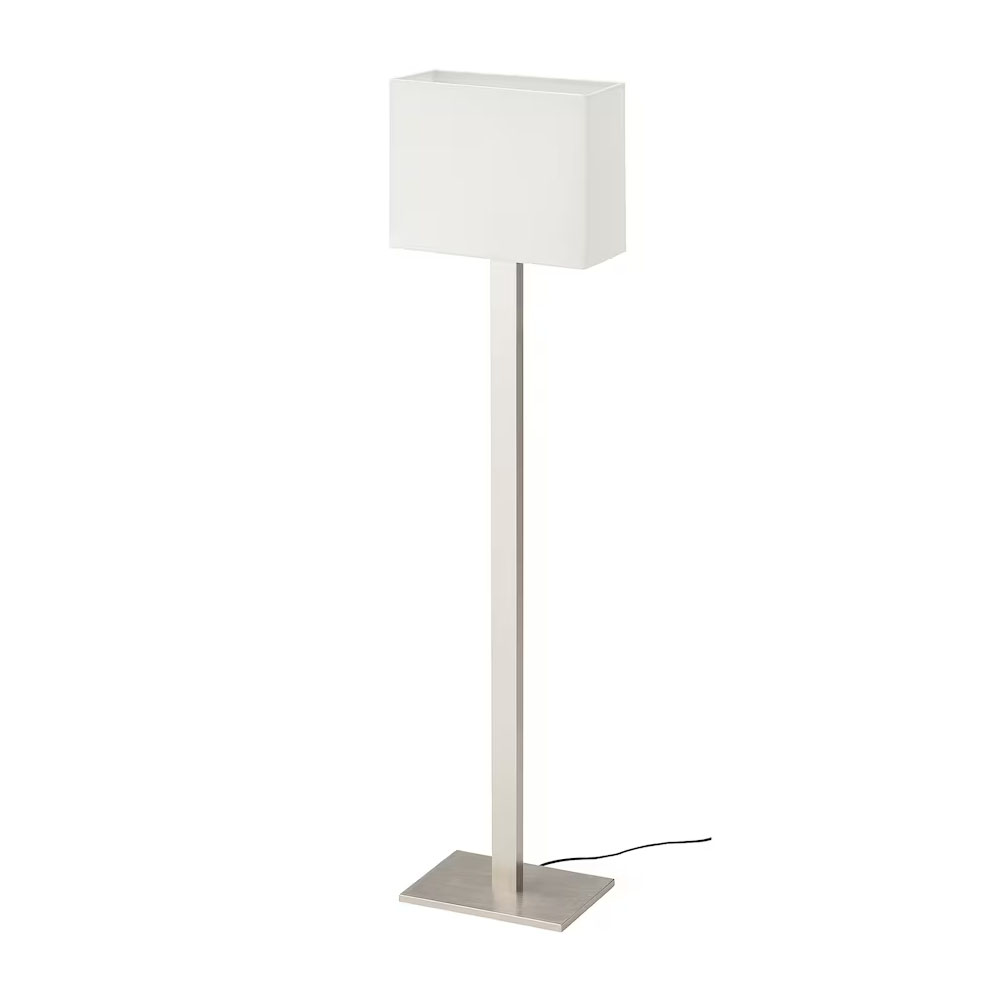 Торшер Ikea Tomelilla, белый абажур для люстры стильный абажур для лампы в японском стиле модный настольный тканевый абажур