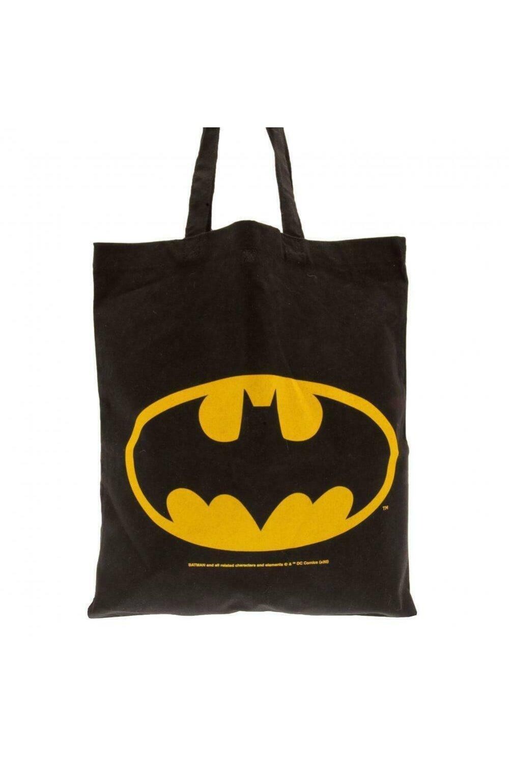 

Холщовая большая сумка Batman, черный