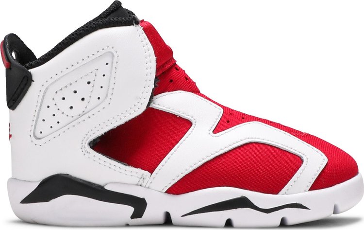 

Кроссовки Air Jordan 6 Retro Little Flex TD Carmine, белый