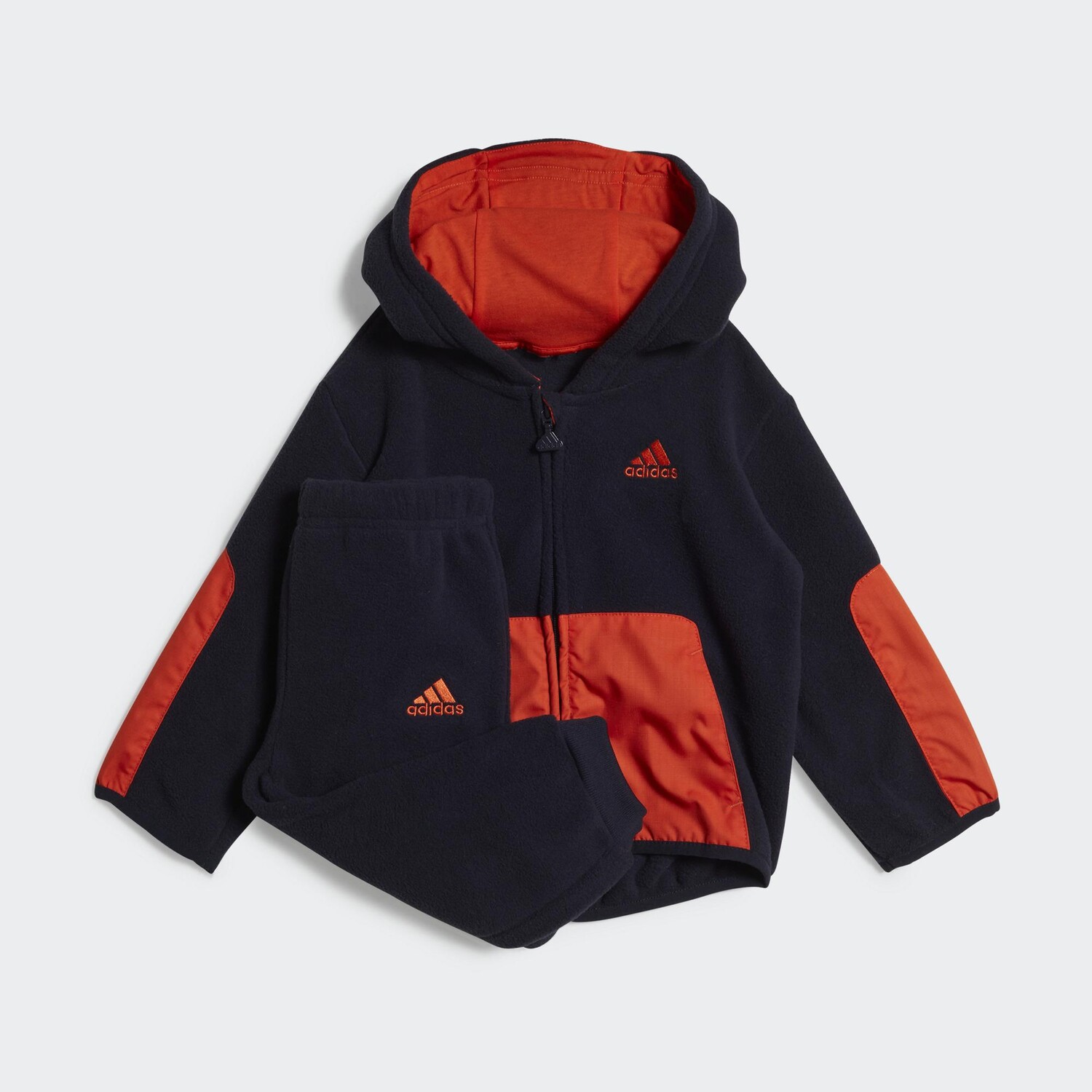 

Спортивный костюм Adidas, черный/красный