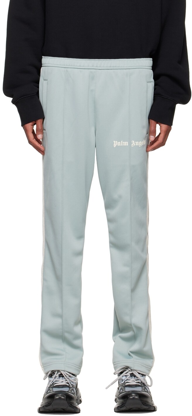 

Синие брюки для отдыха из полиэстера Palm Angels