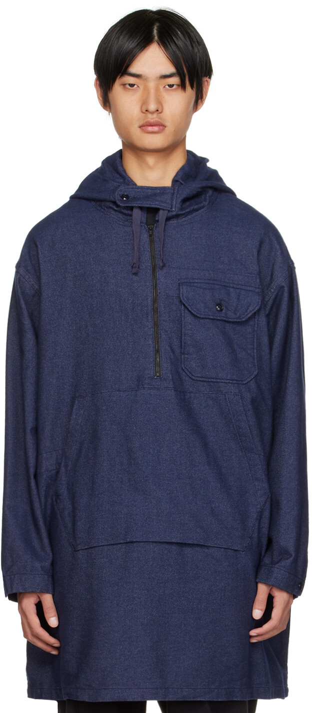 

Рубашка цвета индиго Engineered Garments