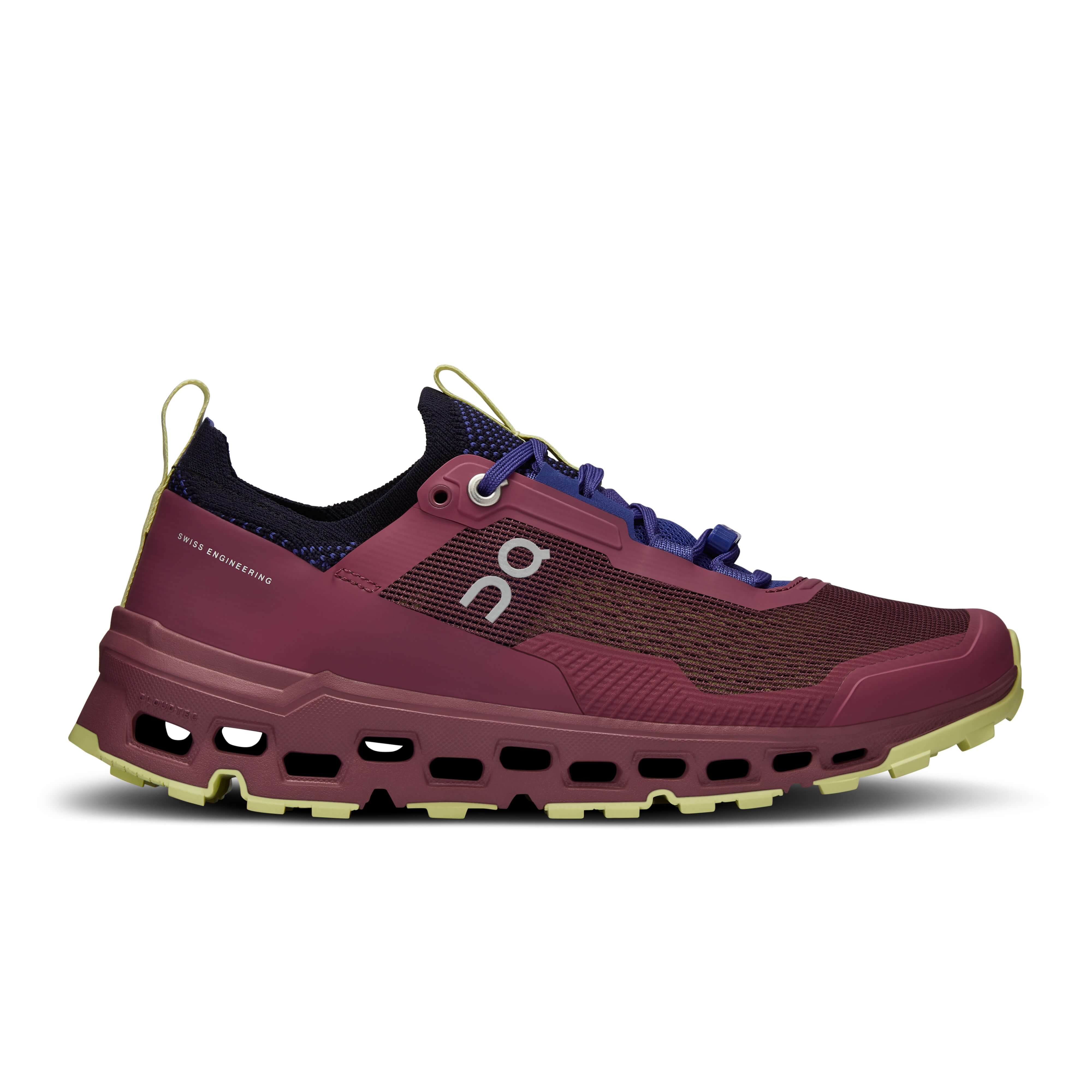 Кроссовки для бега On Cloudultra 2, бордовый кроссовки для бега cloudultra 2 с сетчатой прорезиненной отделкой on running черный