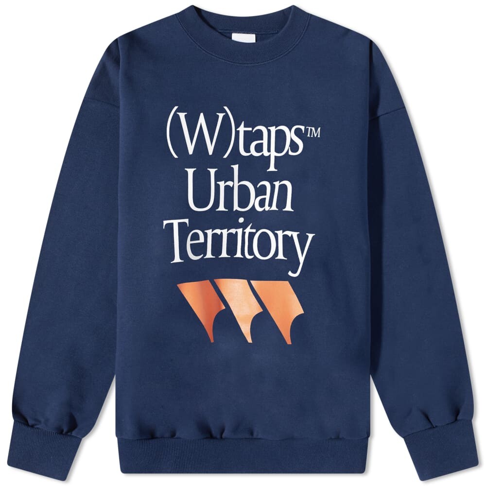 

Толстовка WTAPS Crew Neck Sweat, Черный