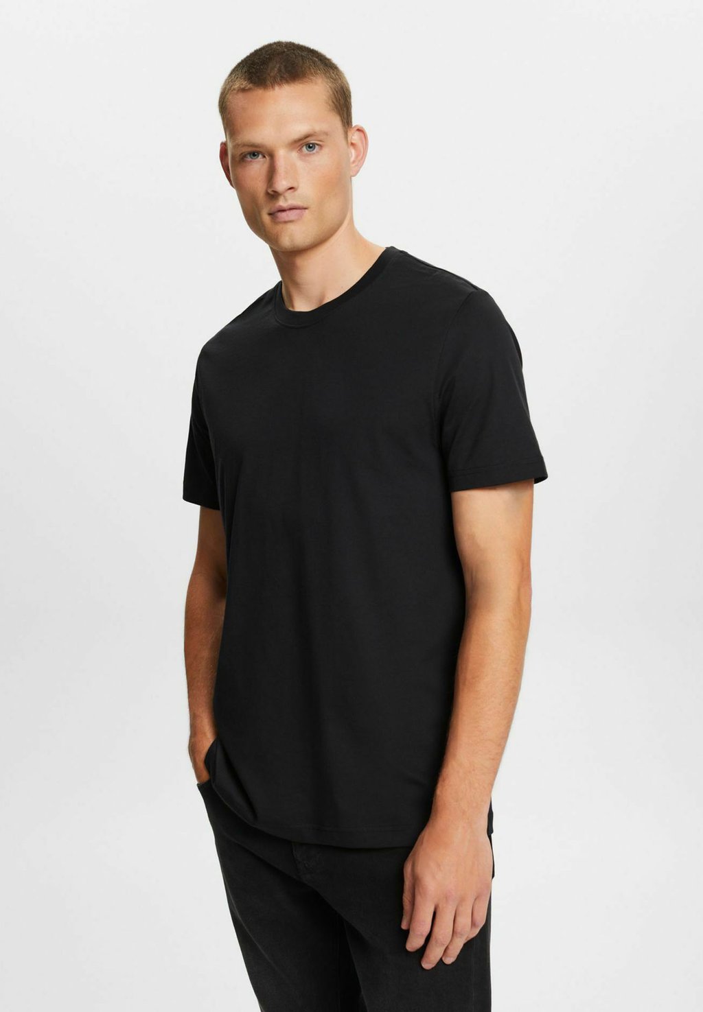 Базовая футболка Esprit Collection, черный жилет esprit collection черный