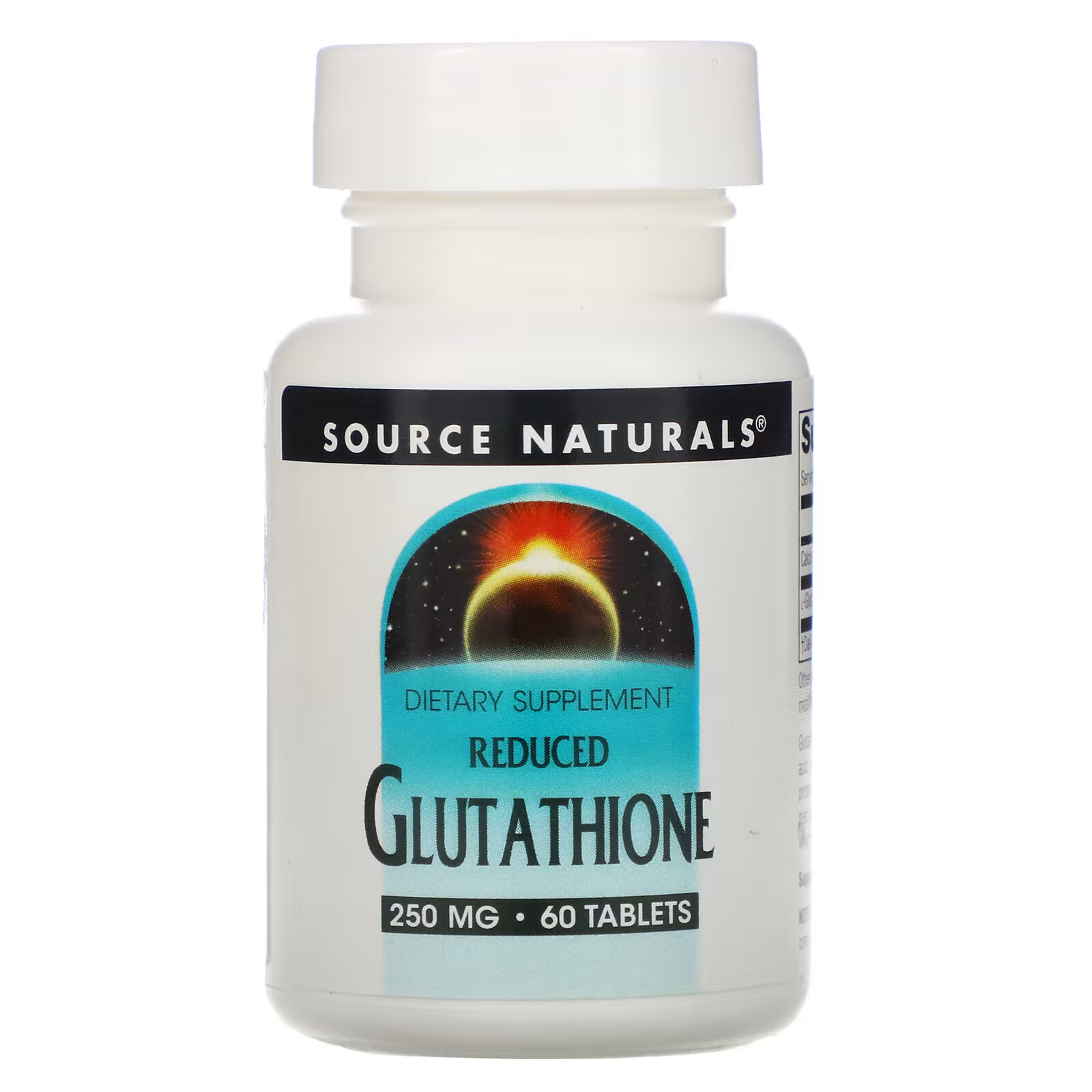 Source Naturals, восстановленный глутатион, 250 мг, 60 таблеток source naturals марганец 10 мг 250 таблеток