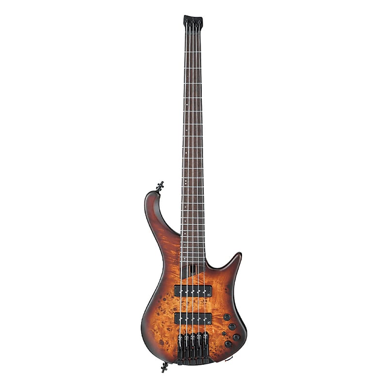 Ibanez EHB1505-DEF Эргономичная 5-струнная бас-гитара без головы - Dragon Eye Burst Flat EHB1505-DEF Ergonomic Headless 5-String Bass