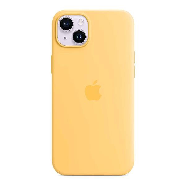 

Чехол силиконовый Apple iPhone 14 Plus с MagSafe, sunglow