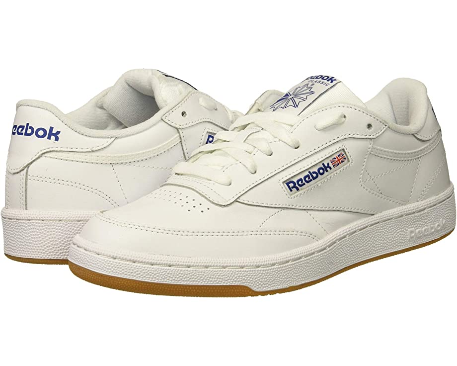 Мужские кроссовки Reebok Club C 85 Lifestyle, бело-синий - фото