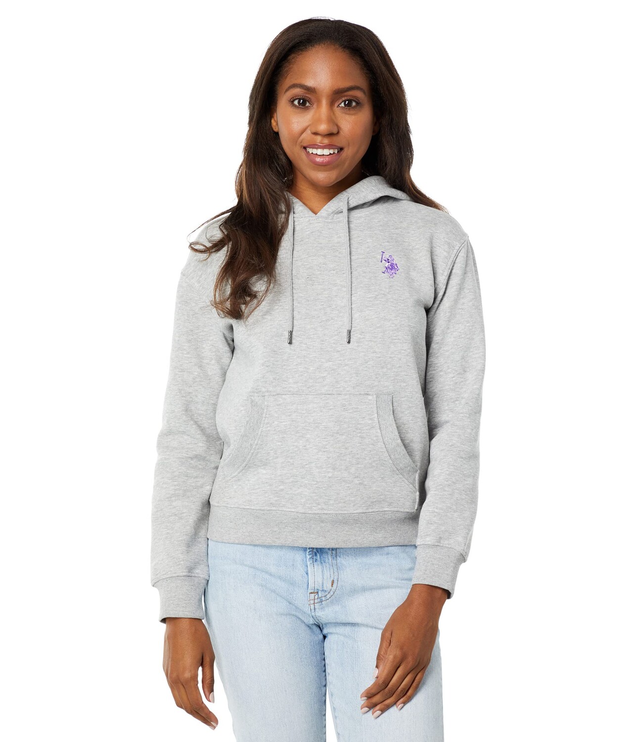 

Худи U.S. POLO ASSN., Long Sleeve High-Low Fleece Hoodie