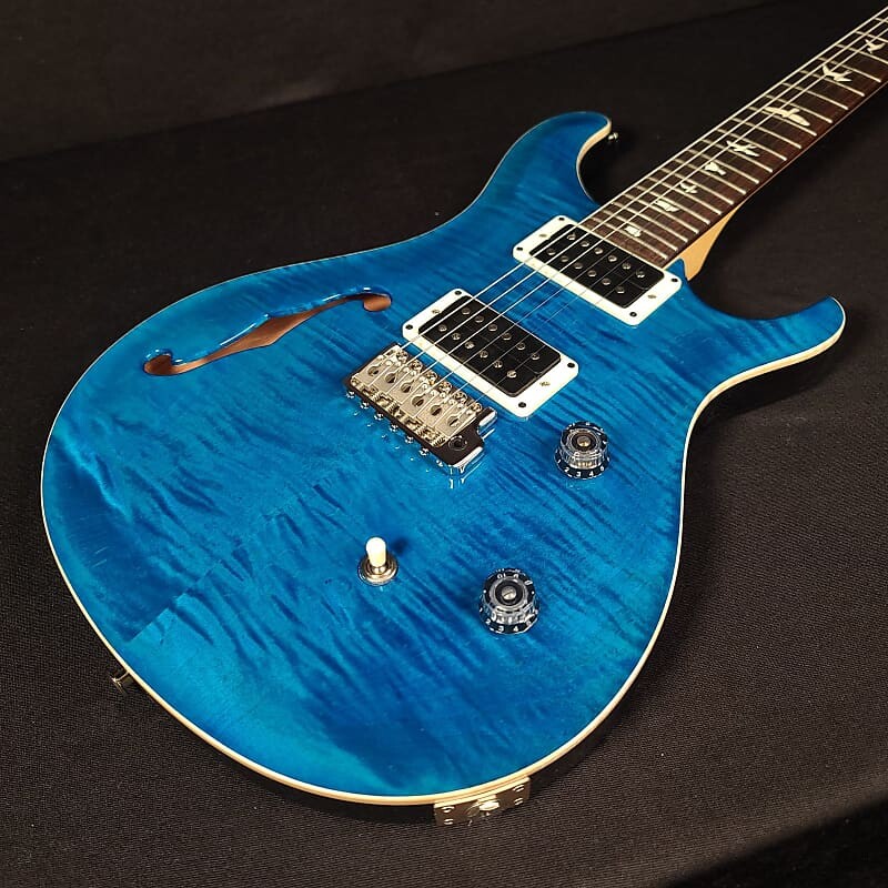 

Paul Reed Smith PRS CE 24 Semi Hollow Blue Matteo с сумкой CE24 Semi Hollow