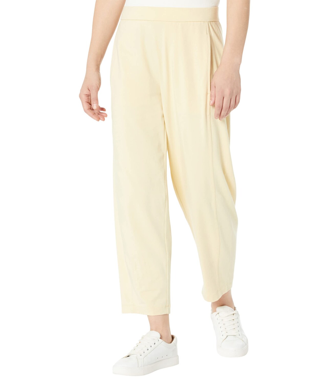 

Брюки Eileen Fisher, Petite Lantern Ankle Pants in Organic Cotton Stretch Jersey